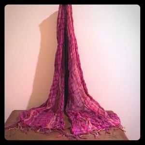 Pink Plaid Scarf❤️❤️